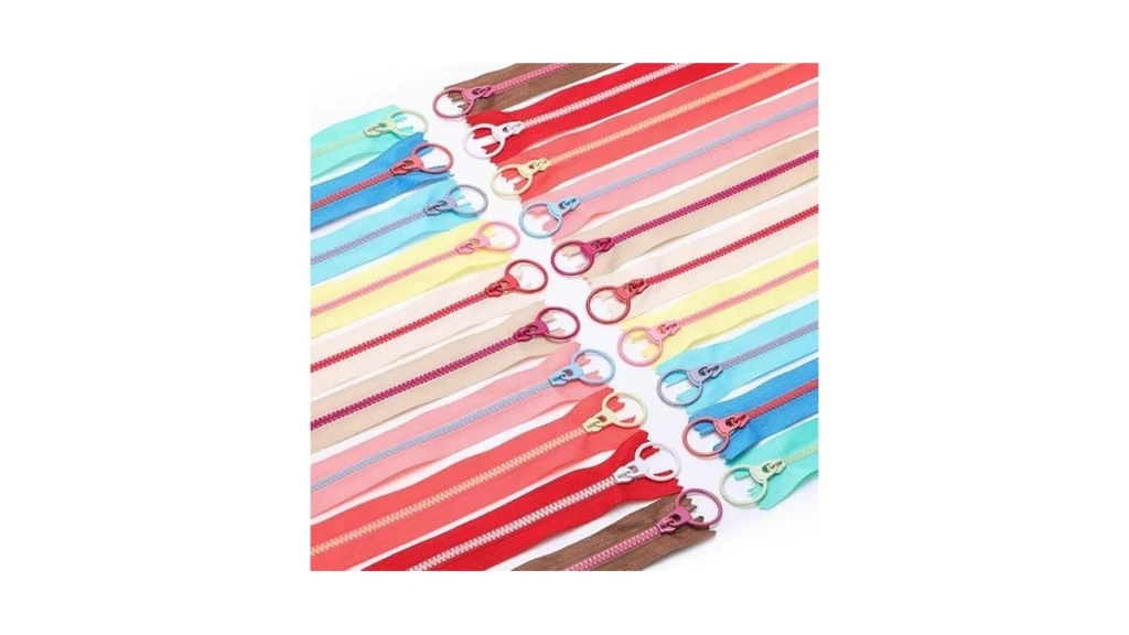 Amazon code: 20pcs 3 Resin Zippers 20cm 8inch Colorfu