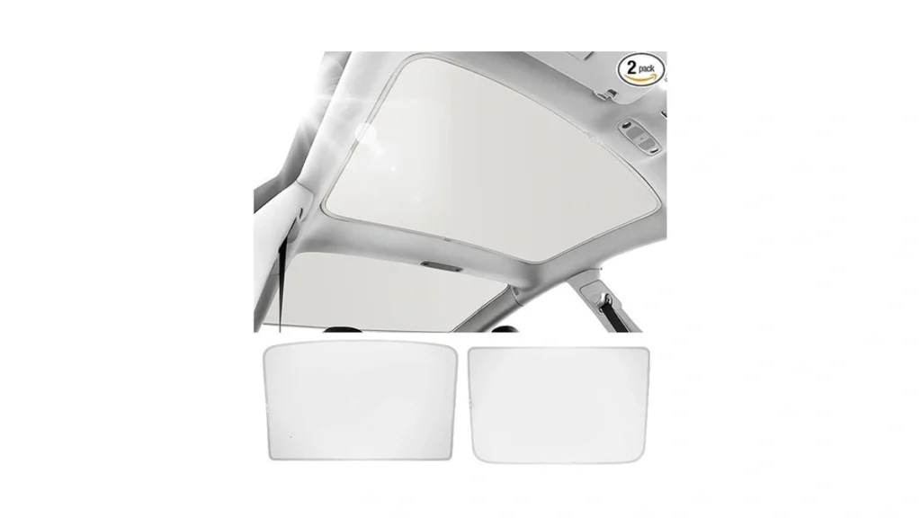 Amazon coupon: 2026 Sunshade Roof For Tesla Model 3 Hig