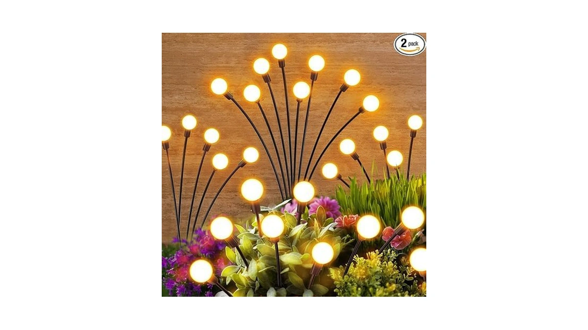 Amazon code: Solar Lights Outdoor Garden Decor Waterp