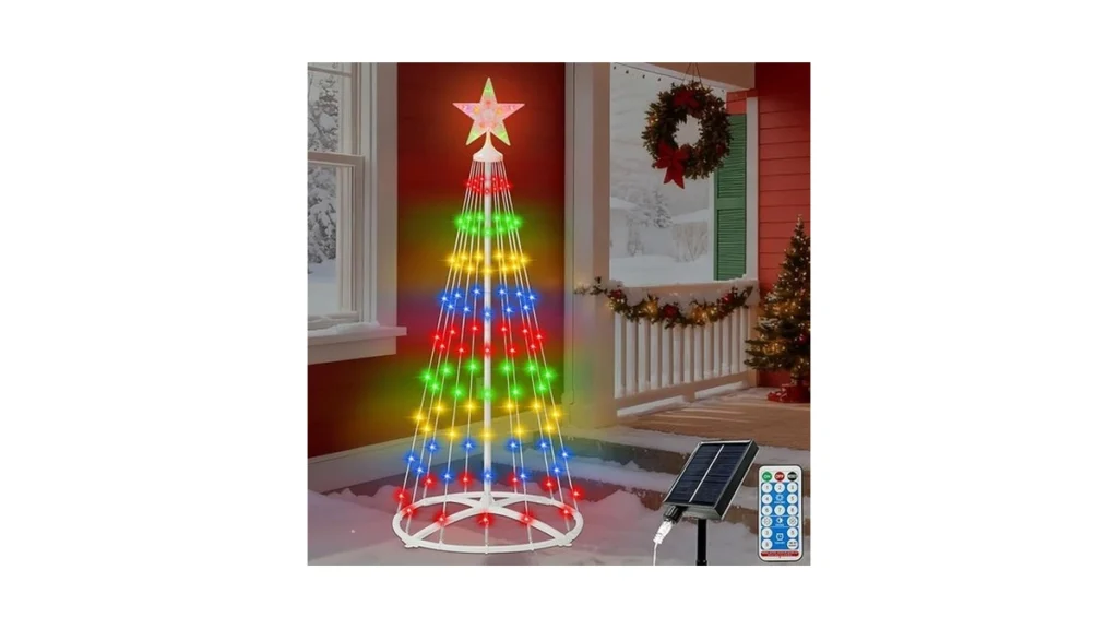 Amazon code: Larger Size Solar Powered Christmas Tree