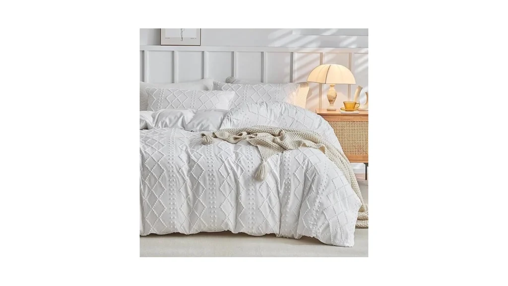 Amazon code: Bestdesil Chic Tufted Duvet Cover Set Ki