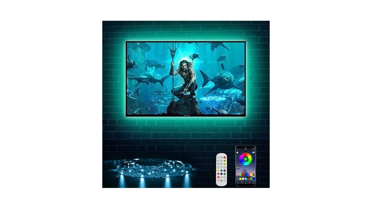 Amazon code: Paneralux Tv Backlight Rgb Led Strip Lig