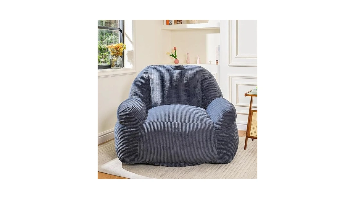 Amazon code: Stmoze Bean Bag Chair Faux Fur Bean Bag