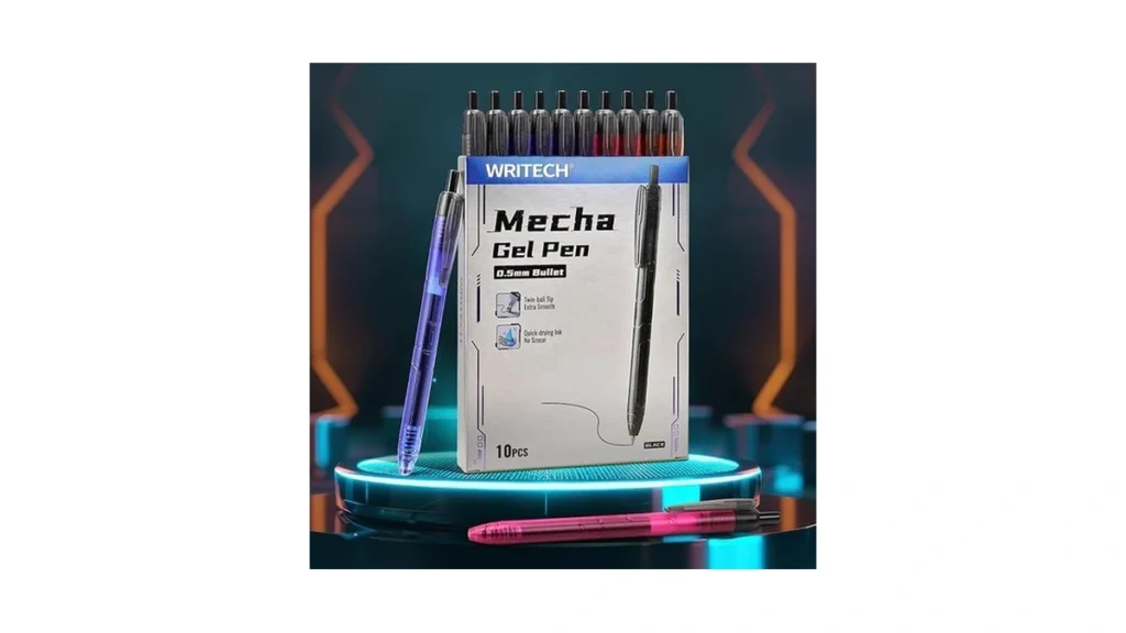 Amazon coupon: Writech Gel Pens Fine Point 0 5mm Retrac