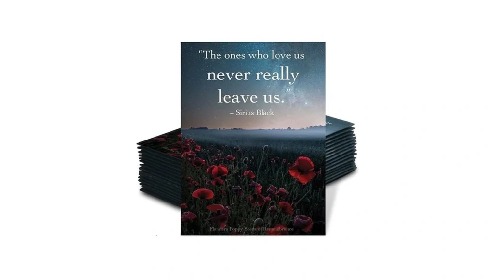 Amazon coupon: Bentley Remembrance Poppy Seeds - The On