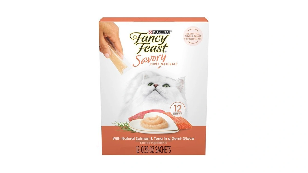 Amazon coupon: Fancy Feast Purina Squeezable Cat Treats