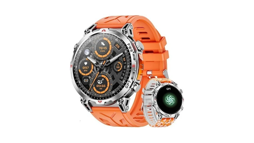 Amazon coupon: Military Smart Watch With Gps Compass Sm