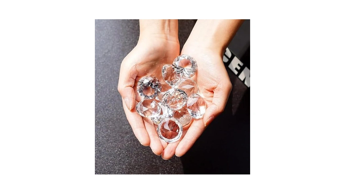 Amazon code: Hdcrystalgifts 12pc Crystal Diamond Pira