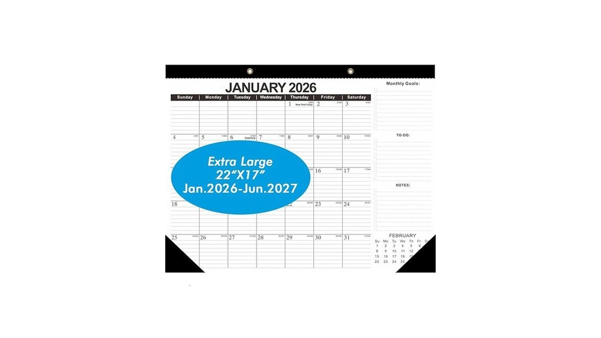 Amazon code: Ztx 2026 Calendar Wall Calendars As Big