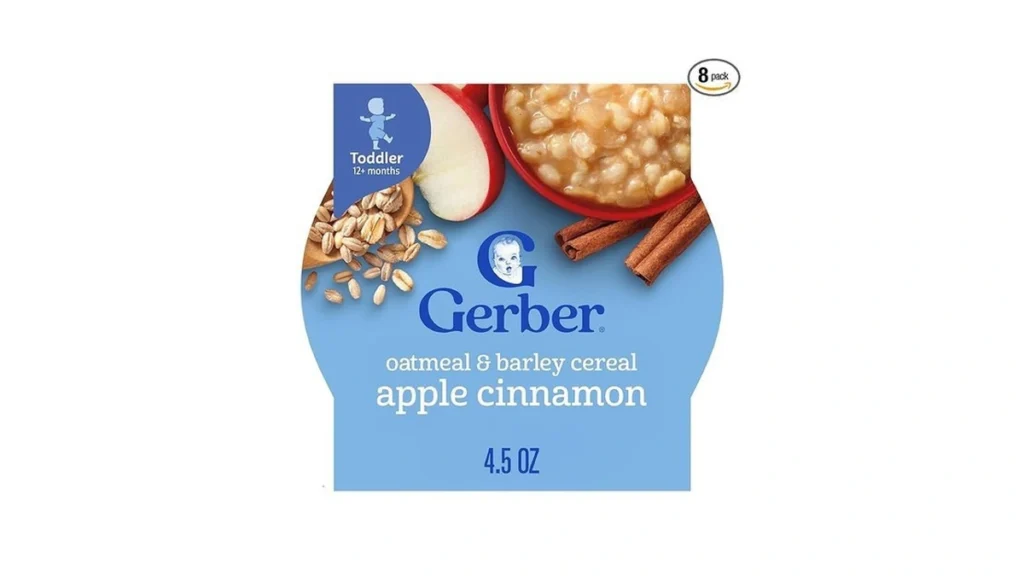 Amazon coupon: Gerber Oatmeal And Barley Apple Cinnamon