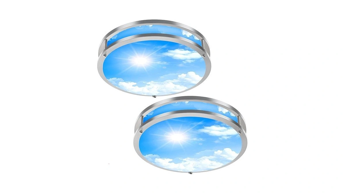 Amazon code: Oykyohei 2 Pack 24w Led Ceiling Lights F