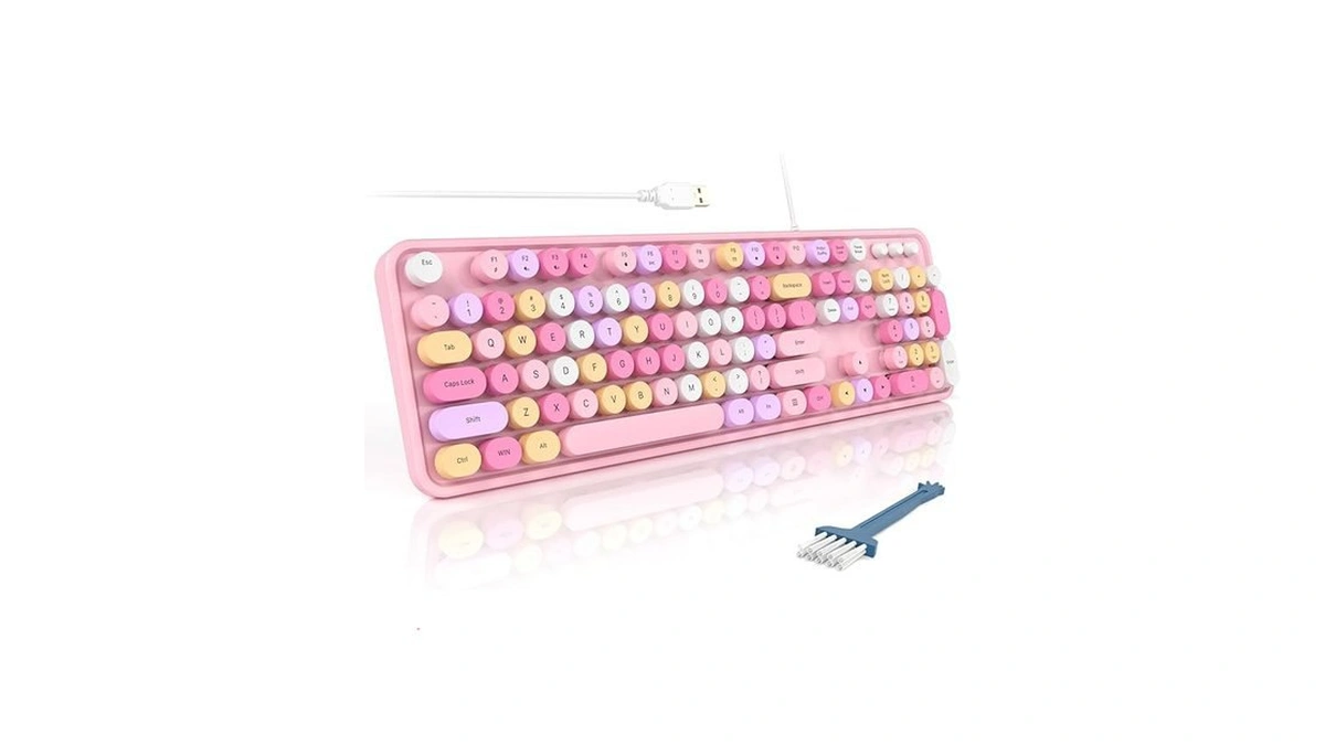 Amazon code: Mofii Wired Full Size Usb Keyboard Color
