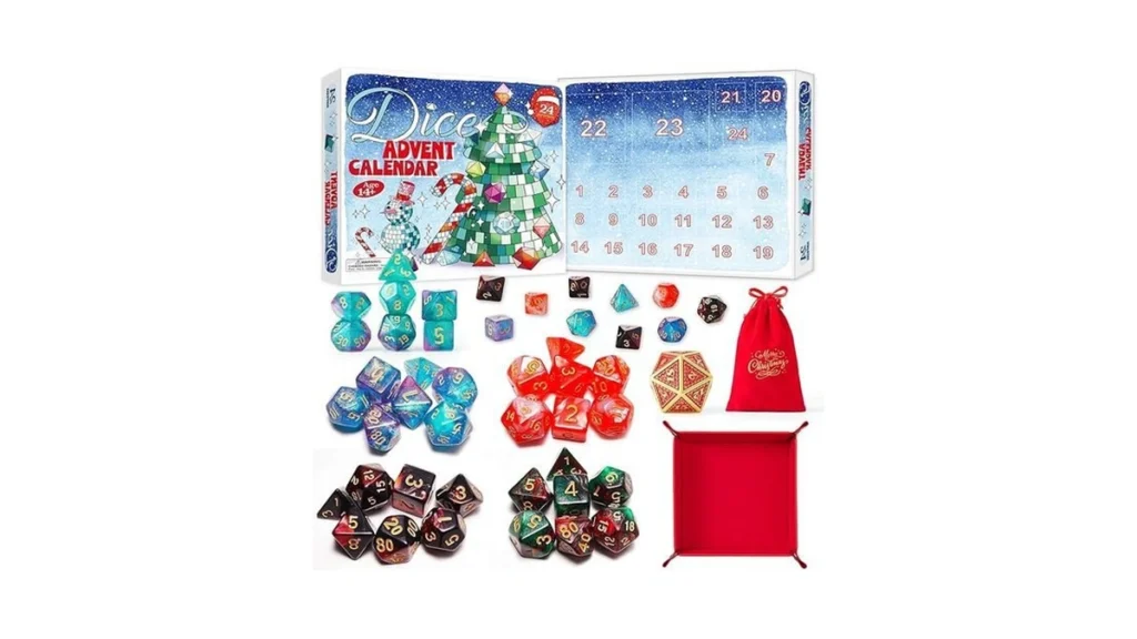 Amazon code: Dice Advent Calendar 2025 Adult Teens 28