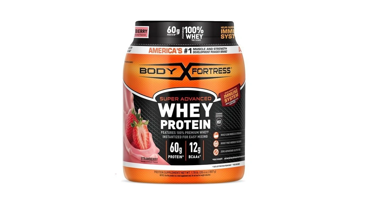 Amazon coupon: Body Fortress Super Advanced Whey Protei