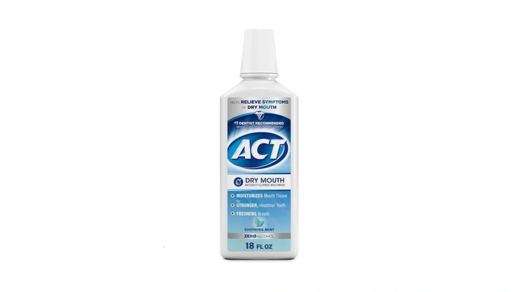 Amazon coupon: Act Dry Mouth Anticavity Zero Alcohol Fl
