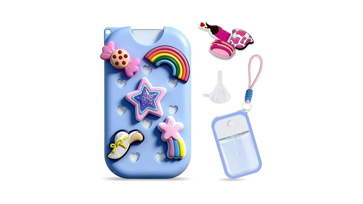 Amazon code: Zuhose Refillable Spray Bottle Keychain