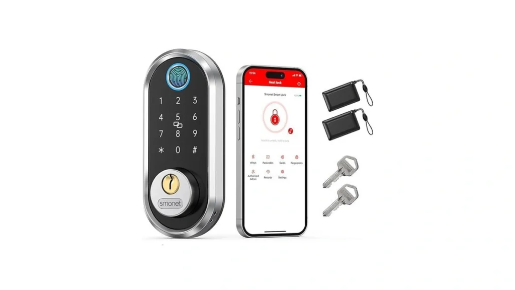Amazon code: Keypad Smart Door Lock - Fingerprint Key