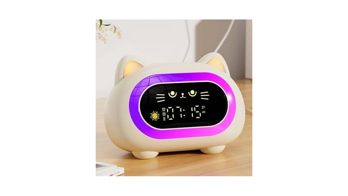 Amazon code: Honesorn Alarm Clock For Kids Ok To Wake