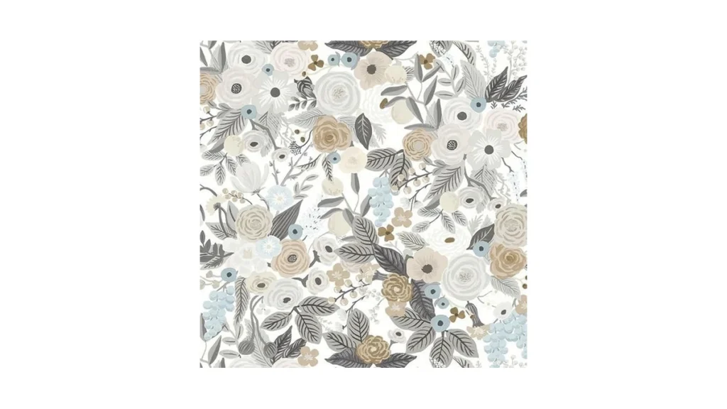 Amazon code: Ismoon Floral Peel And Stick Wallpaper G