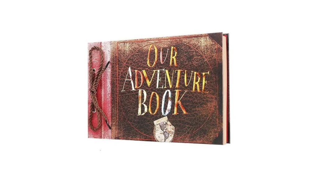 Amazon code: Our Adventure Book Scrapbook Photo Album