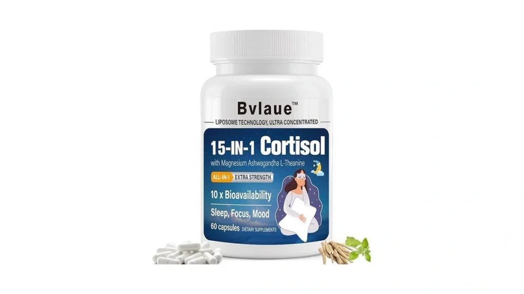 Amazon code: Bvlaue Bavlue Cortisol Supplements For W