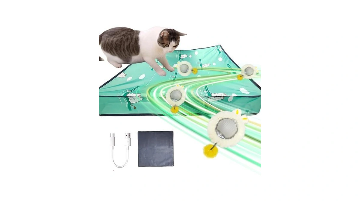 Amazon code: Zvgv 2 In 1 Interactive Cat Toys For Ind