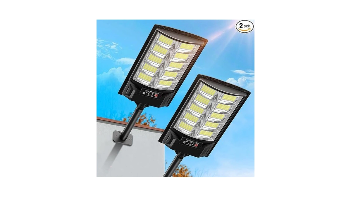 Amazon code: Azeivk Solar Lights Outdoor Ip66 Waterpr
