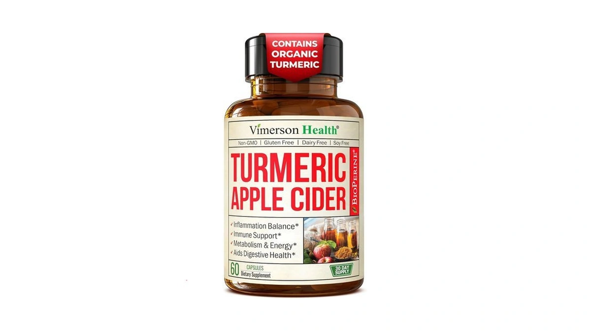 Amazon coupon: Organic Apple Cider Vinegar With Turmeri