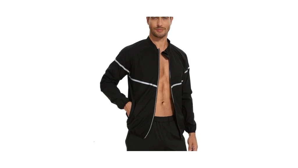 Amazon code: Ningmi Sauna Suit For Men Sweat Jacket L