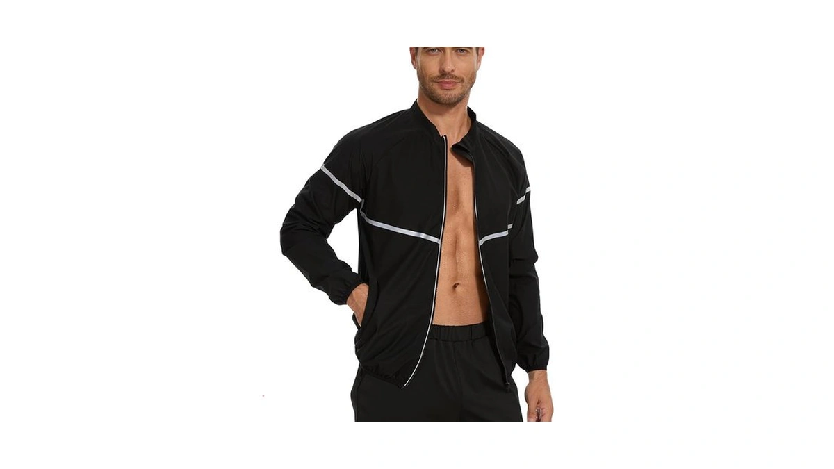 Amazon code: Ningmi Sauna Suit For Men Sweat Jacket L