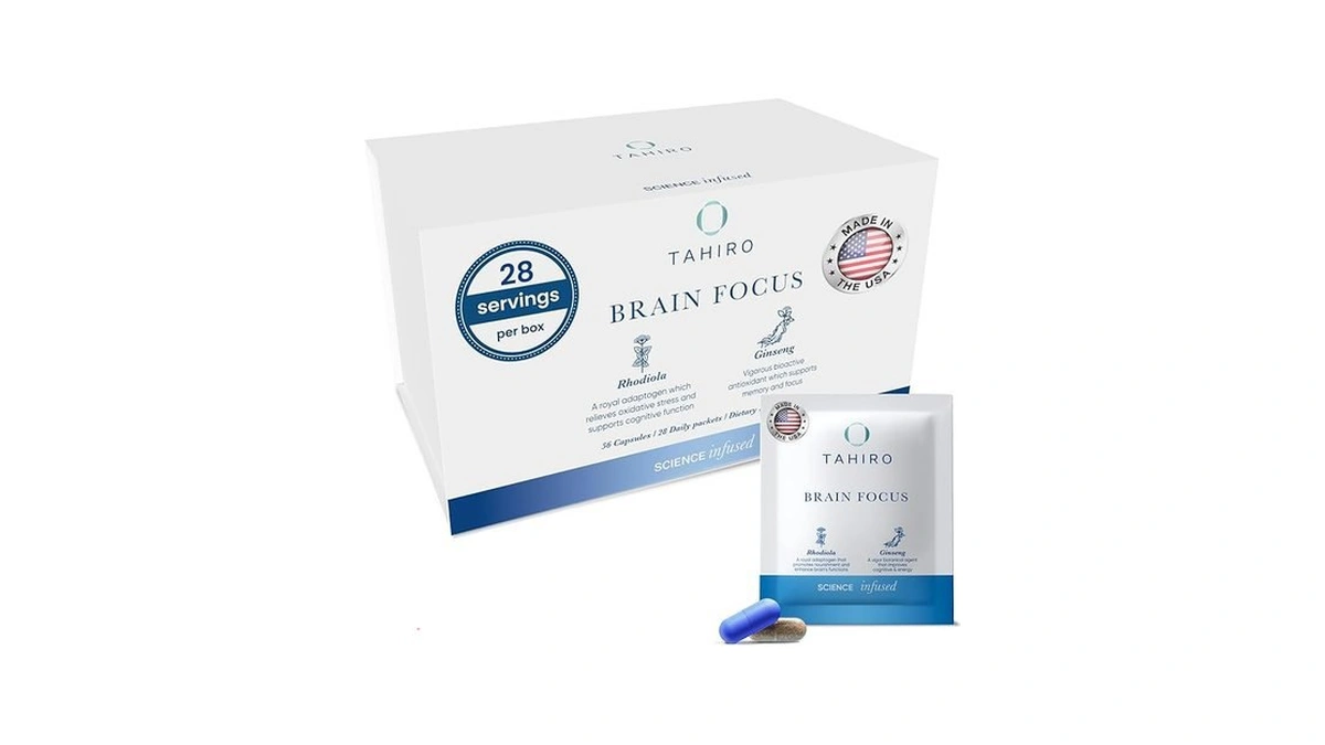 Amazon coupon: Tahiro Brain Focus Supplement Brain Supp