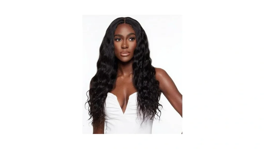 Amazon coupon: Emistar Water Wave Black V Part Curly Wi