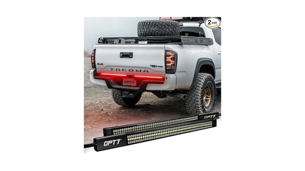 Amazon coupon: Opt7 Redline Parlux Triple Row Led Tailg