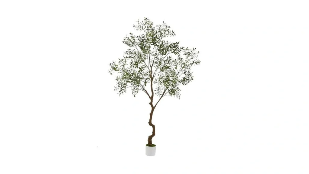 Amazon code: Tall Faux Olive Tree 8ft 96in Realistic