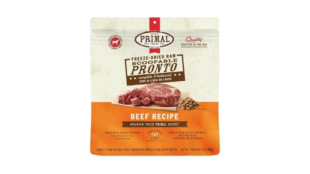 Amazon coupon: Primal Freeze Dried Dog Food Pronto Mini