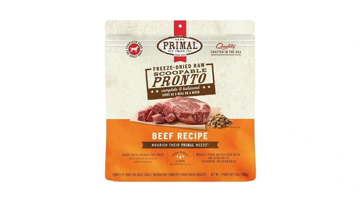 Amazon coupon: Primal Freeze Dried Dog Food Pronto Mini