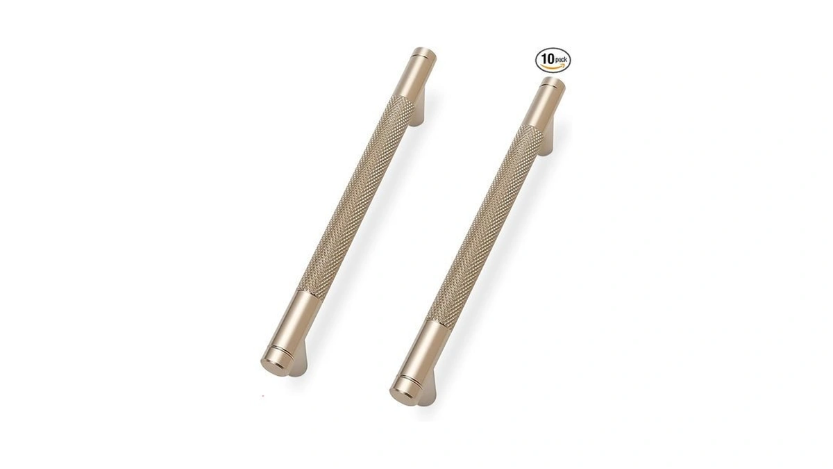 Amazon coupon: Komotia 10 Pack Champagne Bronze Cabinet