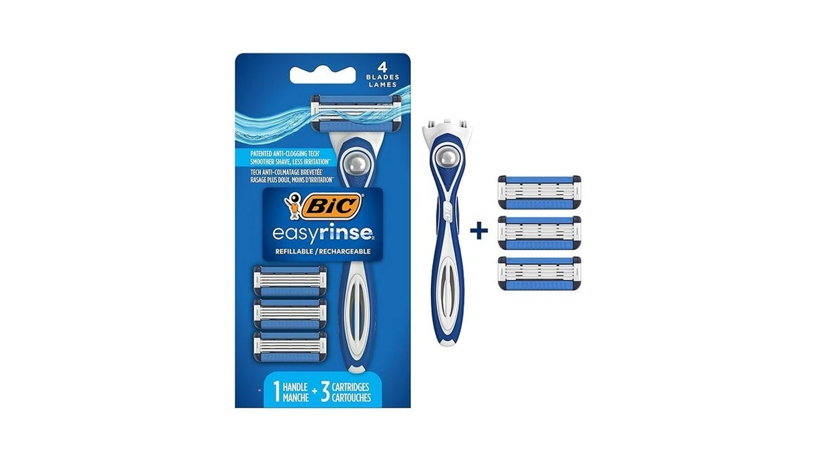 Amazon coupon: Bic Easyrinse Anti-clogging Refillable M