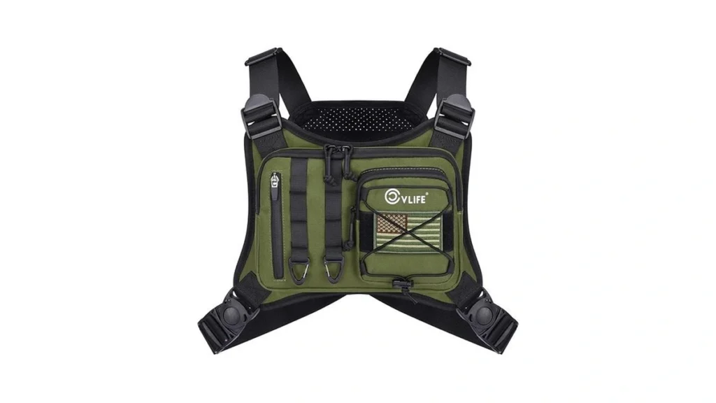 Amazon code: Cvlife Outdoor Chest Bag For Men Tactica