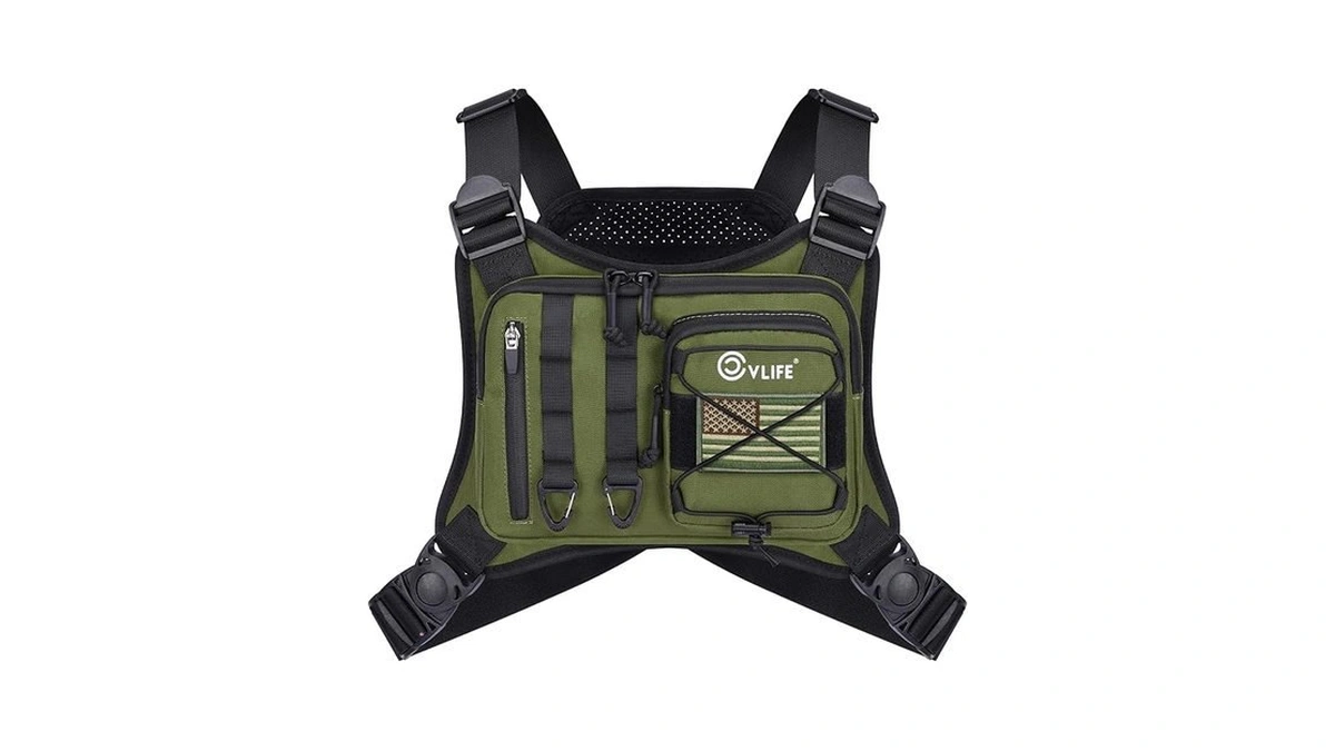 Amazon code: Cvlife Outdoor Chest Bag For Men Tactica