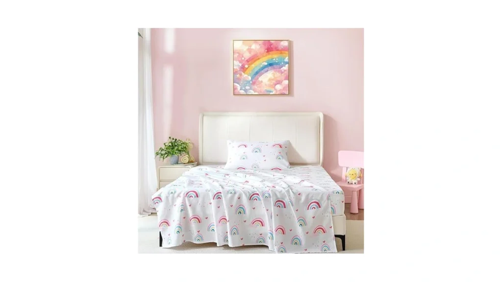 Amazon code: 3-piece Twin Size Kids Bed Sheet Set By