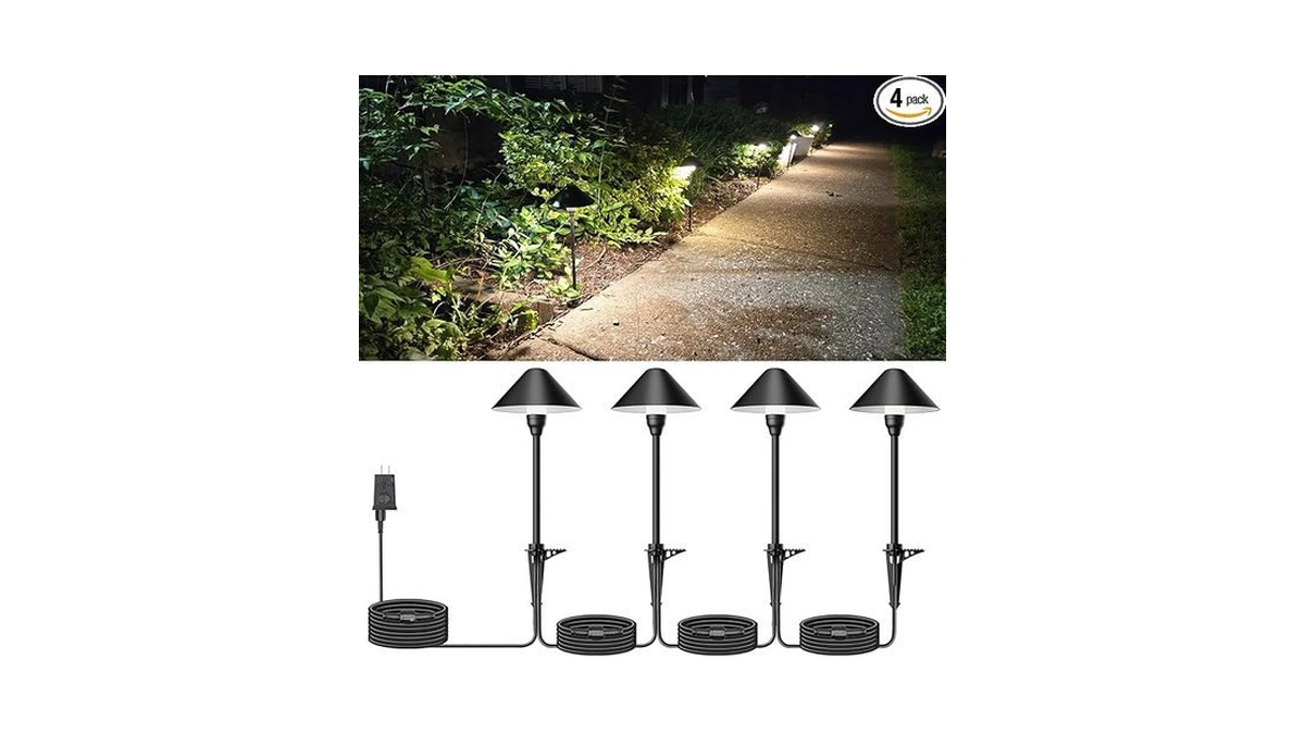 Amazon code: Neymlya Low Voltage Pathway Lights With