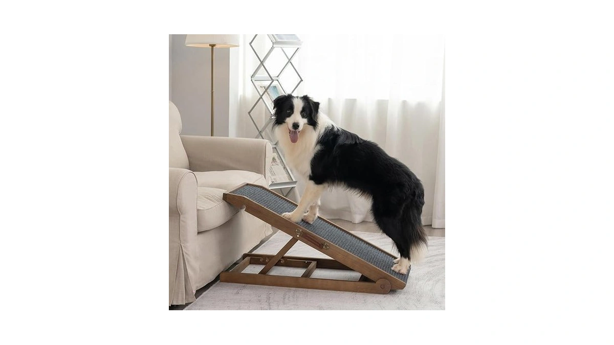 Amazon code: Dog Ramp For Bed Couch - Pet Steps Stair