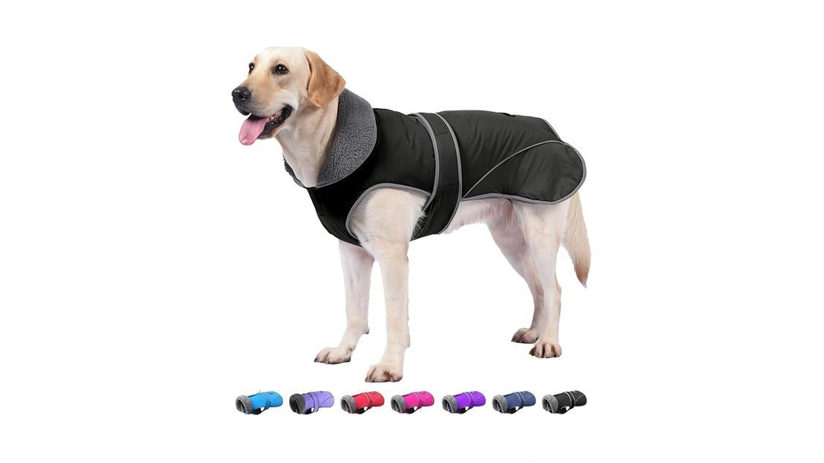 Amazon code: Dogcheer Dog Coat Christmas Dog Jacket W