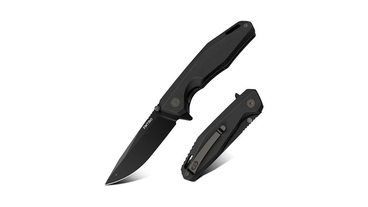 Amazon coupon: Fintiso Odyssey 3 22 Folding Knife Pocke
