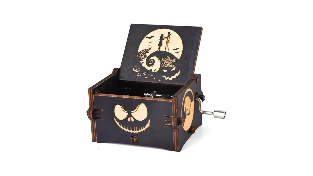 Amazon code: Aokely Before Christmas Music Box Engrav
