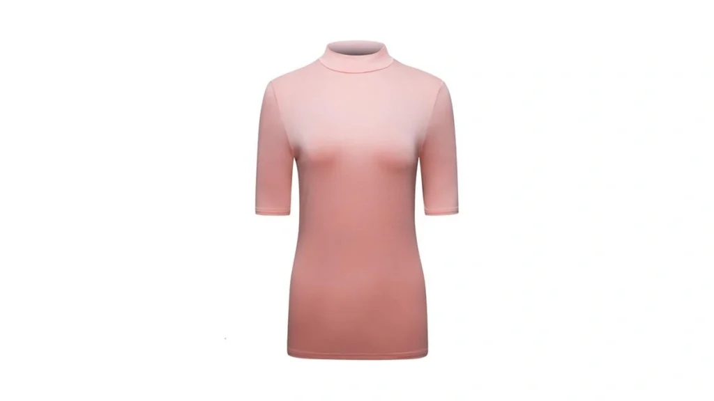 Amazon coupon: Othread Co Women S Half Sleeve Mock Neck