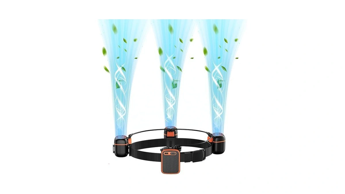 Amazon code: Umanno Portable Waist Fan Belt With 3 Co