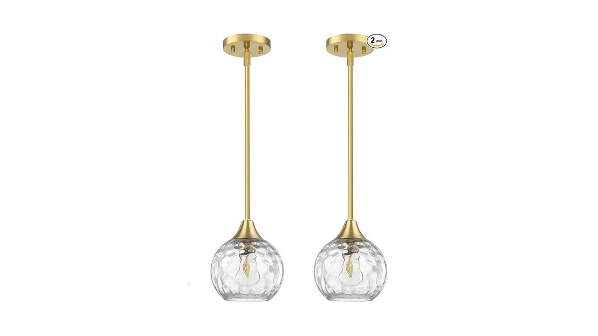 Amazon code: Pendant Lights Kitchen Island 2 Pack...