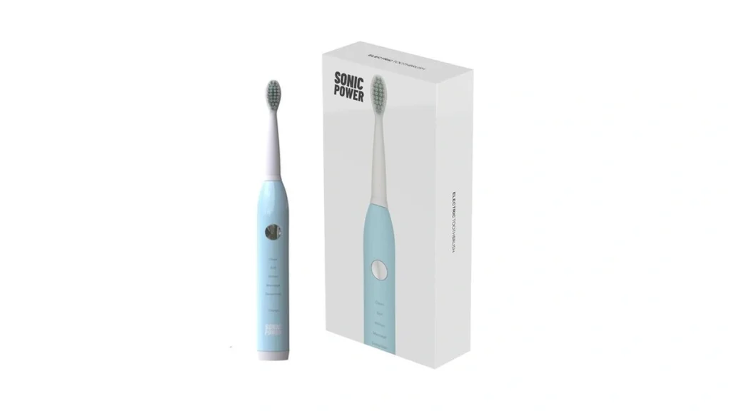 Amazon coupon: Sonicpower Electric Toothbrush Kit Ultra